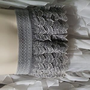 Jolt. Gray Lace: Fully Lined; Wide Waist Band Shorts.  Size XS.  GUC